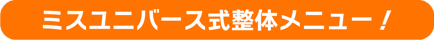 ミスユニバース式整体メニュー！